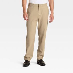 Men's Comfort Wear Trousers - Goodfellow & Co Tan 34x30